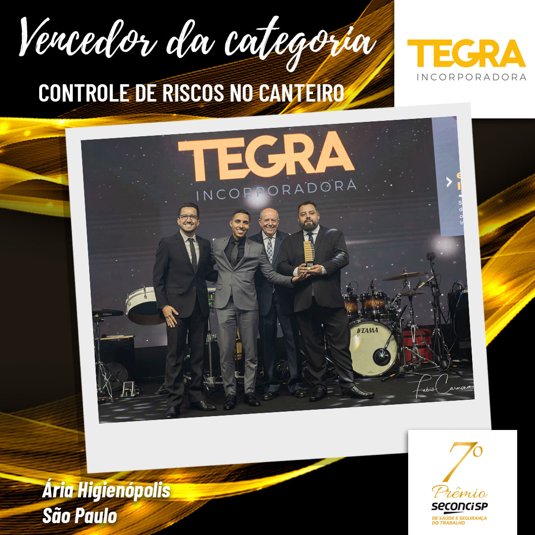 Controle de Riscos no Canteiro - Tegra - Ária Higienópolis - São Paulo