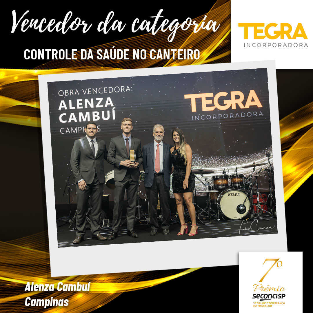 Controle da Saúde no Canteiro - Tegra - Alenza Cambuí - Campinas