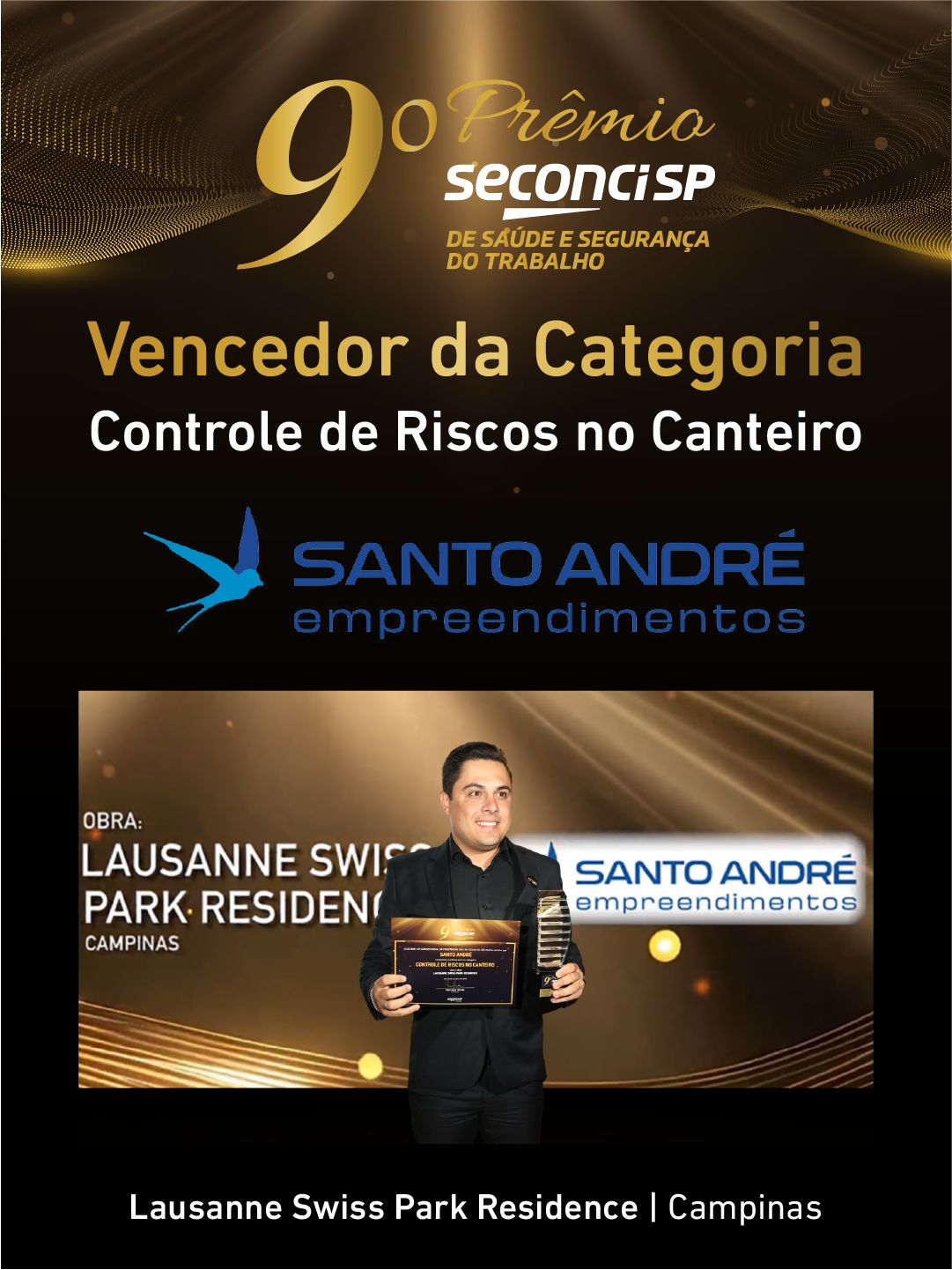 CONTROLE DE RISCOS NO CANTEIRO - LITORAL E INTERIOR – OURO