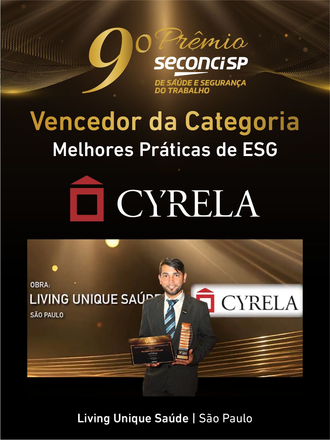 MELHORES PRÁTICAS DE ESG - REGIÃO METROPOLITANA DE SÃO PAULO – OURO